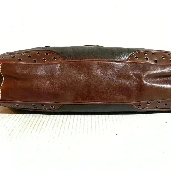 Michael Kors brown leather shoulder handbag - Picture 3 of 10